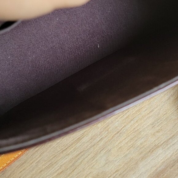 Louis Vuitton Vernis Amarante Patent Leather Bellflower Crossbody Handbag PM - Picture 9 of 11